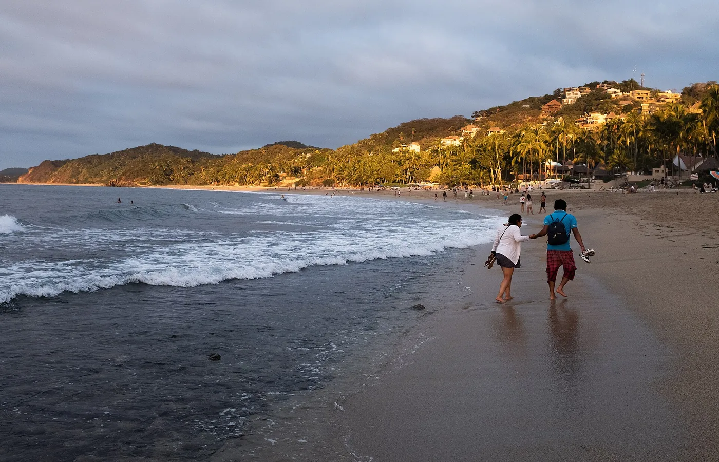 Playa de Sayulita en Nayarit